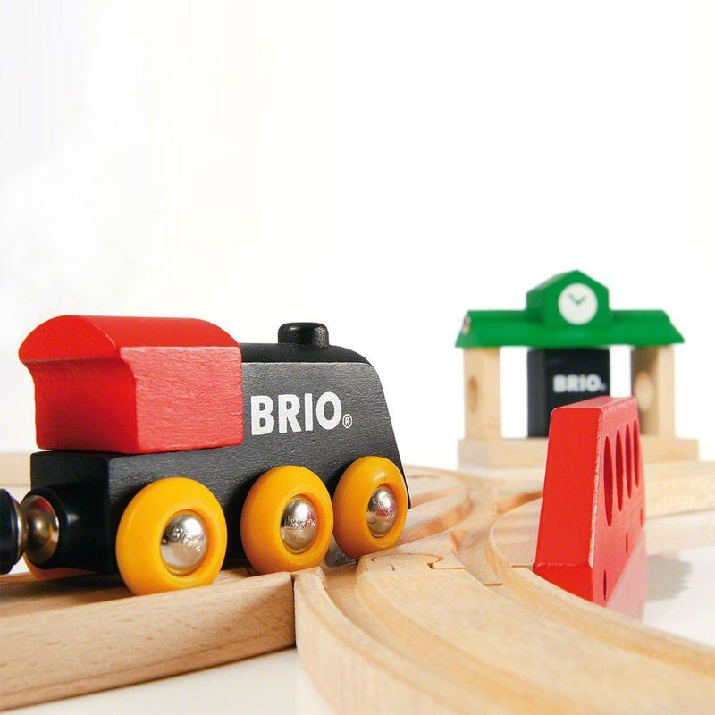 trenes de madera brio