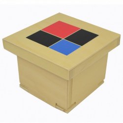 cubo de binomio rompecabezas pedagogía montessori J3307 Montessori 3