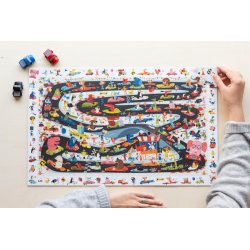 puzzle buscar objetos rallye automobile J3370 Djeco 2