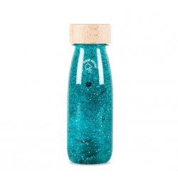 Float Bottle turquesa sensorial de Petit Boum