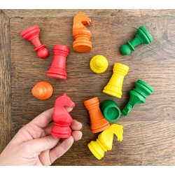 Cavalls peons i torres per minimons J4031 Mora Games & Toys 3