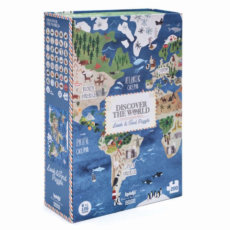 Puzzle Discover de world J4133 Londji