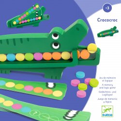 Juego de logica crocobid J4353 Djeco 4