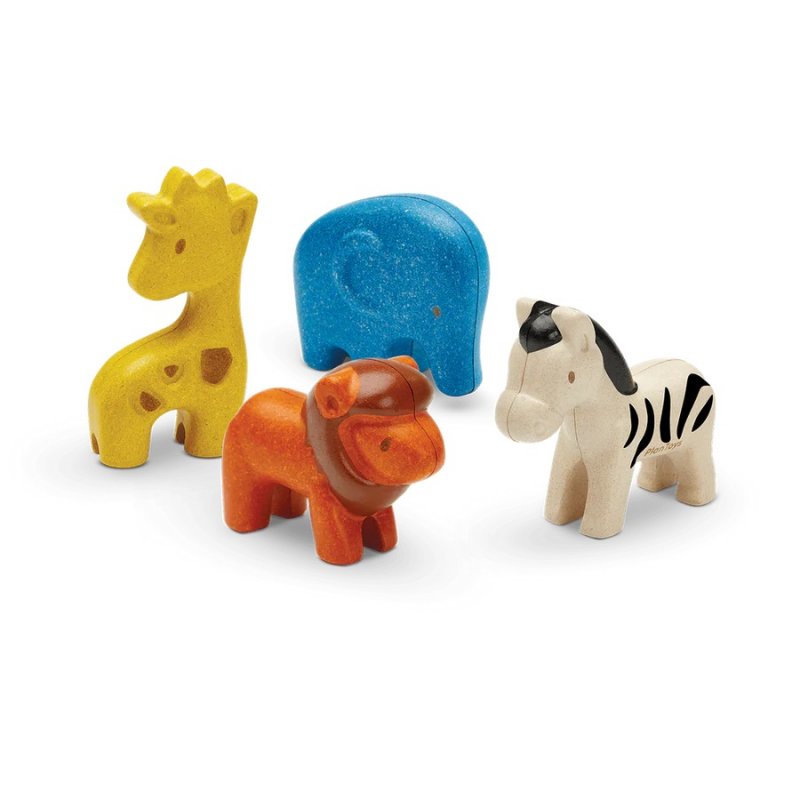 Set d'animals salvatges de PlanToys J4379 Plan Toys