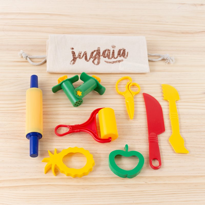 Juego de 12 herramientas de arcilla para plastilina de madera no selladas /  regalo para niños / herramientas creativas imaginativas para niños -   España