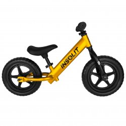 Bicicleta de aluminio oro infantil