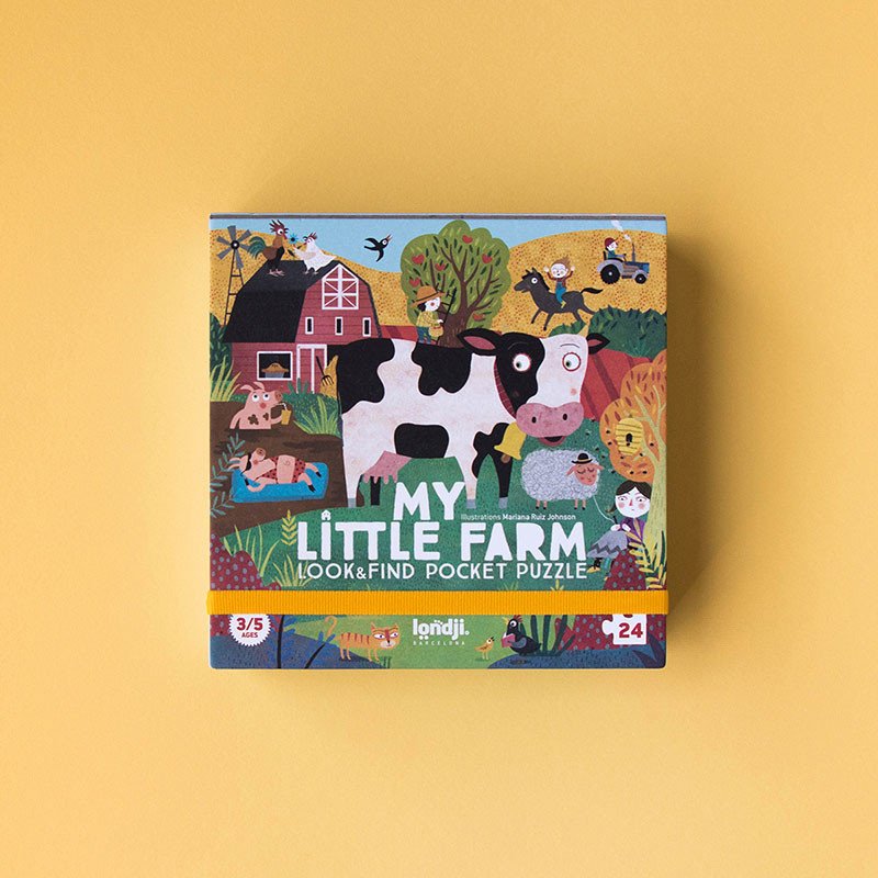 Puzzle My little farm de Londji J4843 Londji