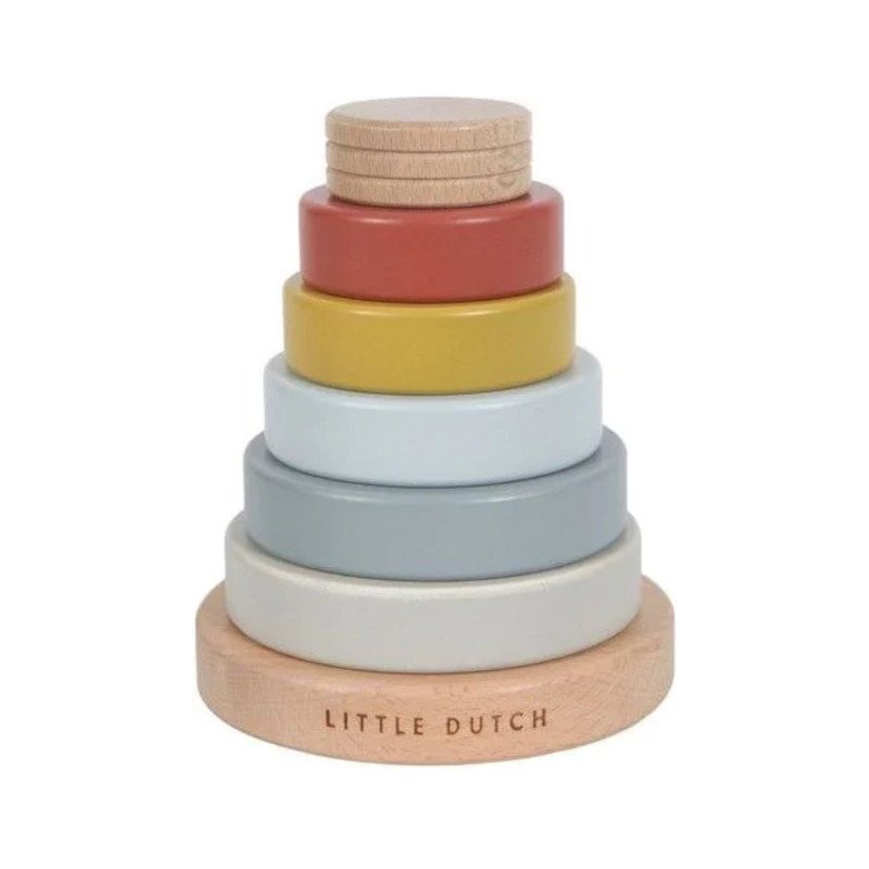 Anelles apilables de fusta J4899 Little Dutch