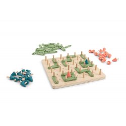 Dots and boxes de madera de Buitenspeel J4909 BS Toys 2