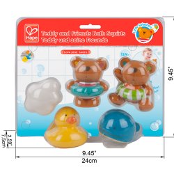 Juegos para el baño dispara chorritos J4917 Hape 4