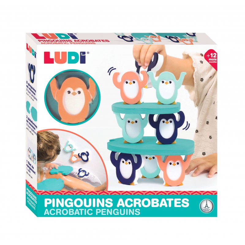 Juego de equilibrio pinguinos