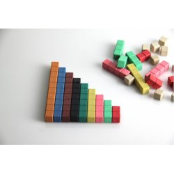 REGLETAS CUISENAIRE 126 PIEZAS BIODEGRADABLES