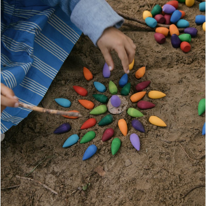 Flocs de neu de colors