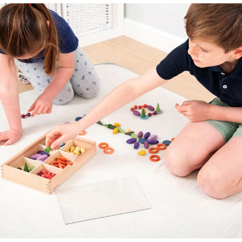 wooden treasures sorting set