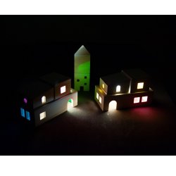 Casitas de madera translucidas AndreuToys J5066 Andreu Toys 3