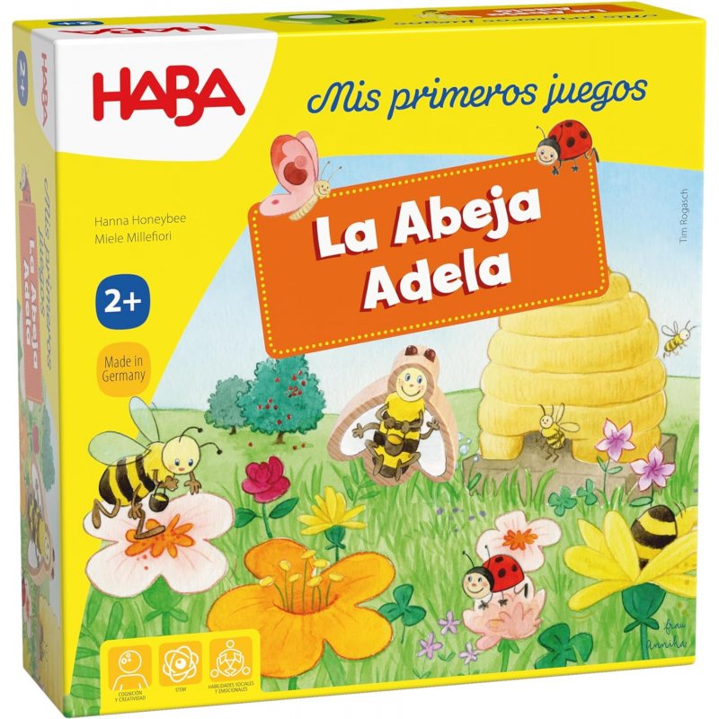 Juego de mesa cooperativo la abeja adela J3272 Haba