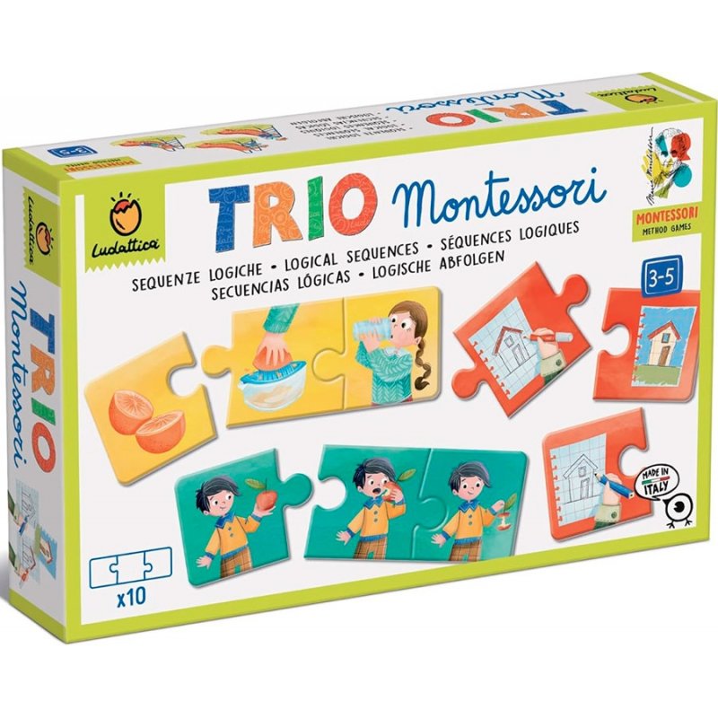 Trio logic Montessori - Antes y después J5084 Ludattica