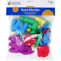 Pack de letras minusculas para agua y arena J5152 Learning Resources 6