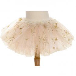 Tutu infantil con estrellas doradas