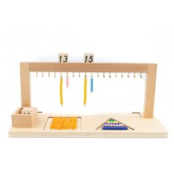 Material Montessori de nombres J2550 Montessori 4