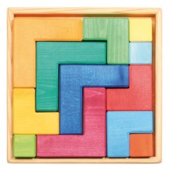 Libro con retos para el puzzle cubo de Grimms J2655 Juguetes Grimm's 5