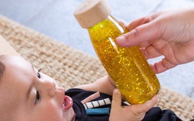 Botellas sensoriales para bebés